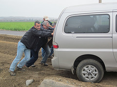 Some problem with the car... , Peru